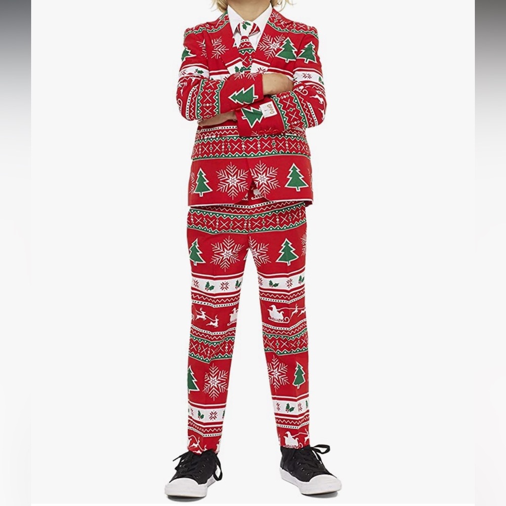 Opposuits Toddler Boys Winter Wonderland Suit